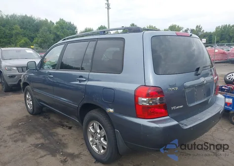 2006 Toyota Highlander V6 из США, поврежденный, VIN JTEEP21A160148019